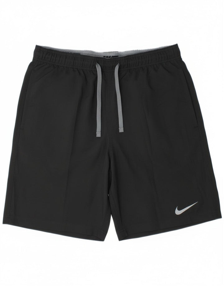 Nike Dri Fit - Pantalones cortos deportivos para hombre, talla grande, color negro