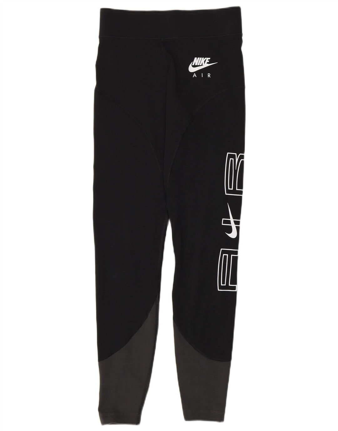 Nike Leggings gráficos para mujer UK 8 Small Negro Colorblock Algodón