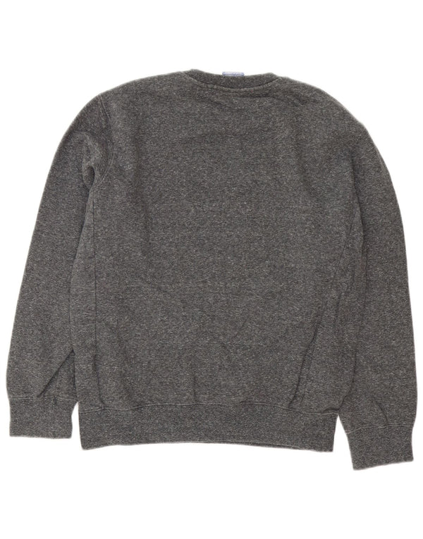 Champion Sudadera para mujer Jumper UK 14 Algodón moteado gris medio