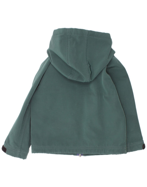 K-Way Chaqueta cortavientos con capucha para niño 4-5 años Verde Poliéster