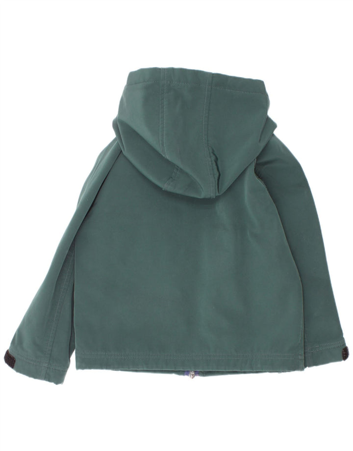 K-Way Chaqueta cortavientos con capucha para niño 4-5 años Verde Poliéster