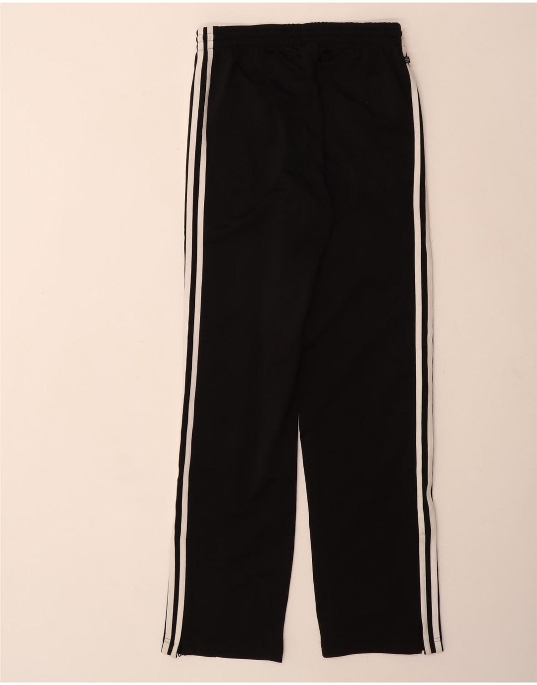 Adidas Pantalones de chándal para mujer UK 8 Small Negro Poliéster