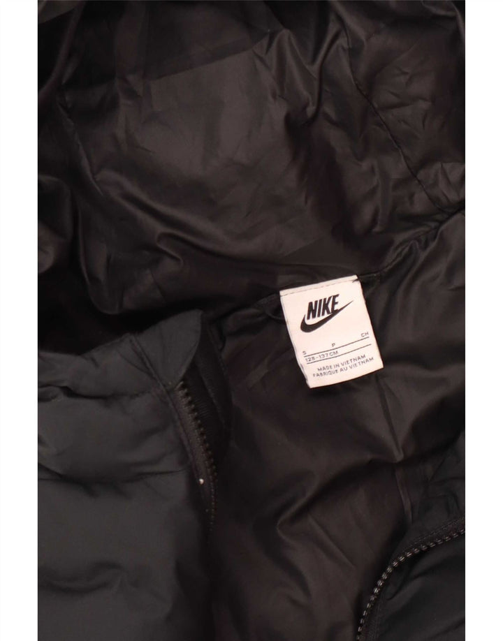Nike Chaqueta acolchada con capucha para niñas 8-9 años Pequeña Negro