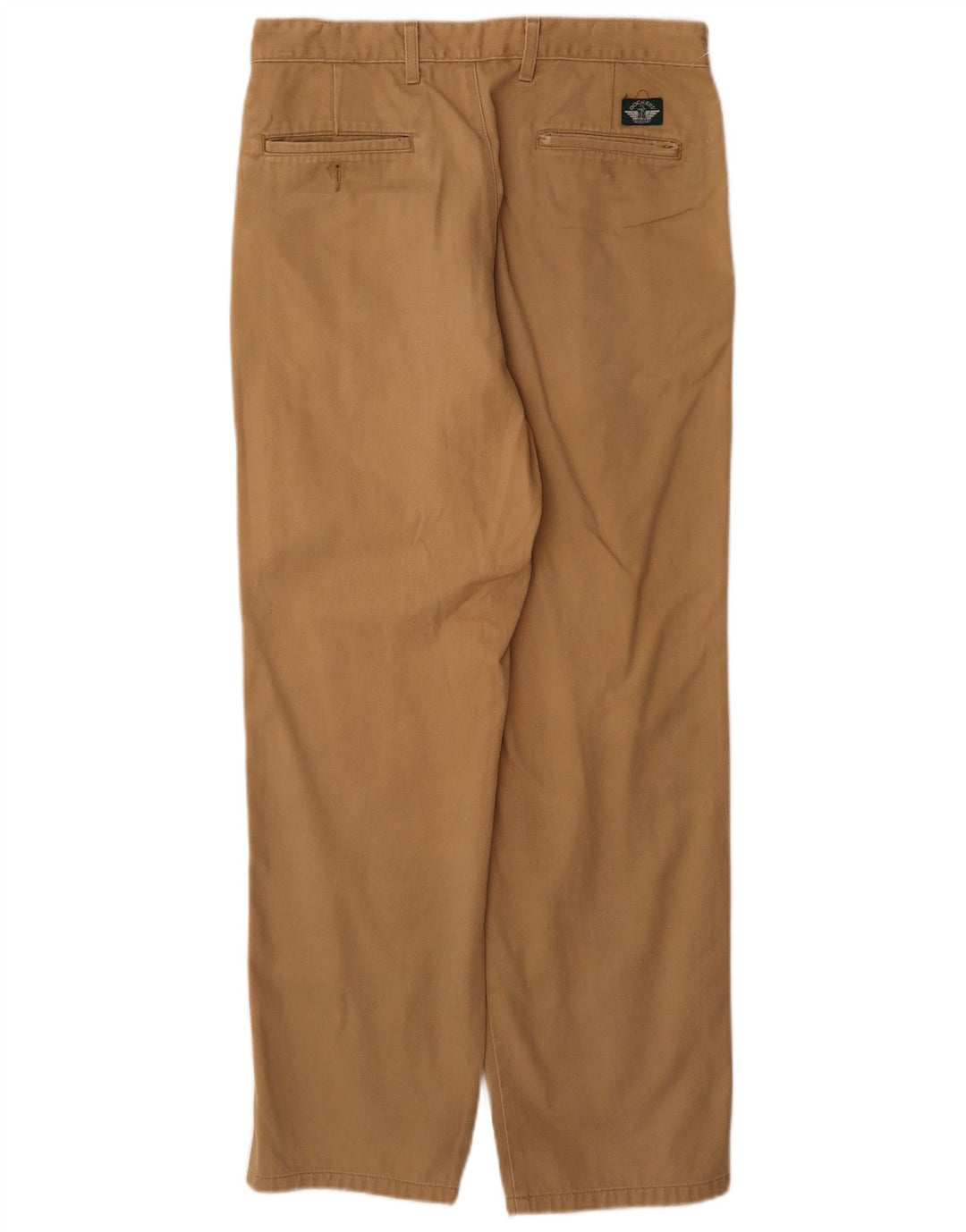 Dockers Pantalón chino con pinzas para hombre W33 L30 Beige