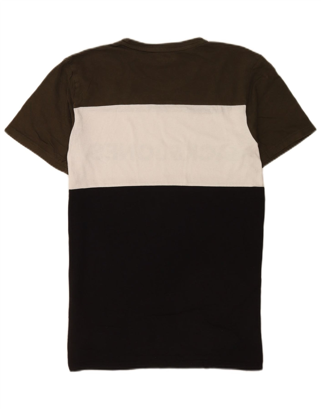 Jack & Jones Hombre Camiseta Gráfica Top Grande Multicolor Colorblock