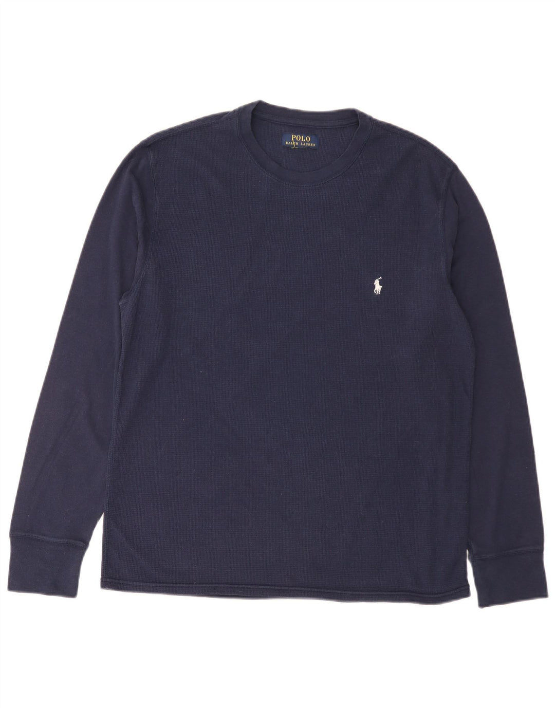 Polo Ralph Lauren Hombre Top Manga Larga Medio Azul Marino