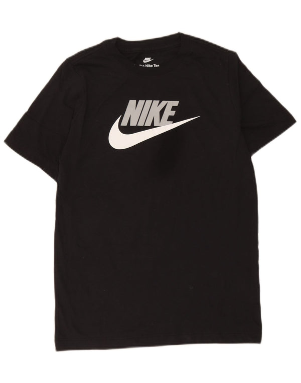 Nike Camiseta gráfica para niños 12-13 años Grande Algodón Negro