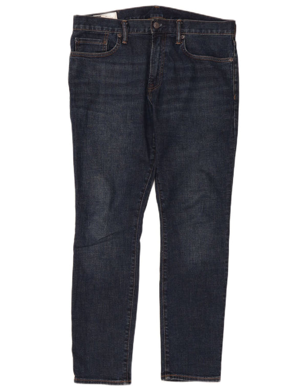 Vaqueros pitillo para mujer Gap W32 L30 Algodón azul marino