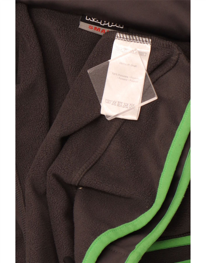 KAPPA Mens Borussia Mönchengladbach Chándal con Capucha Chaqueta Superior Small Gris