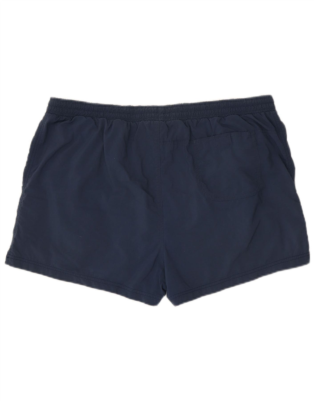 Reebok - Pantalones cortos deportivos para hombre, talla grande, nailon azul marino