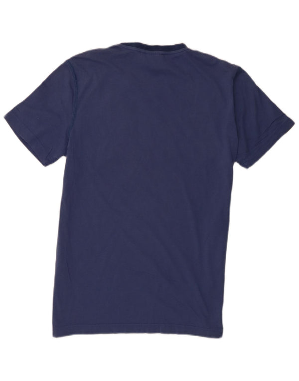 G-Star Hombre Camiseta Gráfica Top Medium Azul Marino Algodón