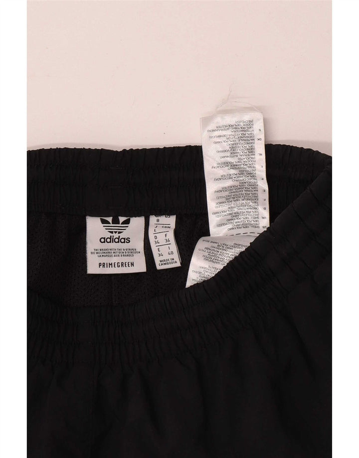 Adidas Pantalones cortos deportivos para mujer UK 8 Small Poliéster negro