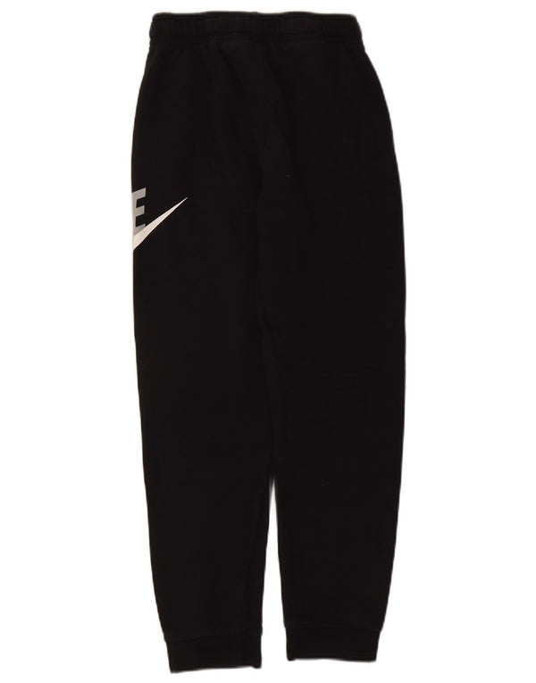 Nike Boys Graphic Chándal Pantalones Joggers 12-13 años Grande Negro Algodón