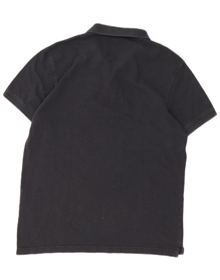 Levi's Polo estándar para hombre de algodón negro grande
