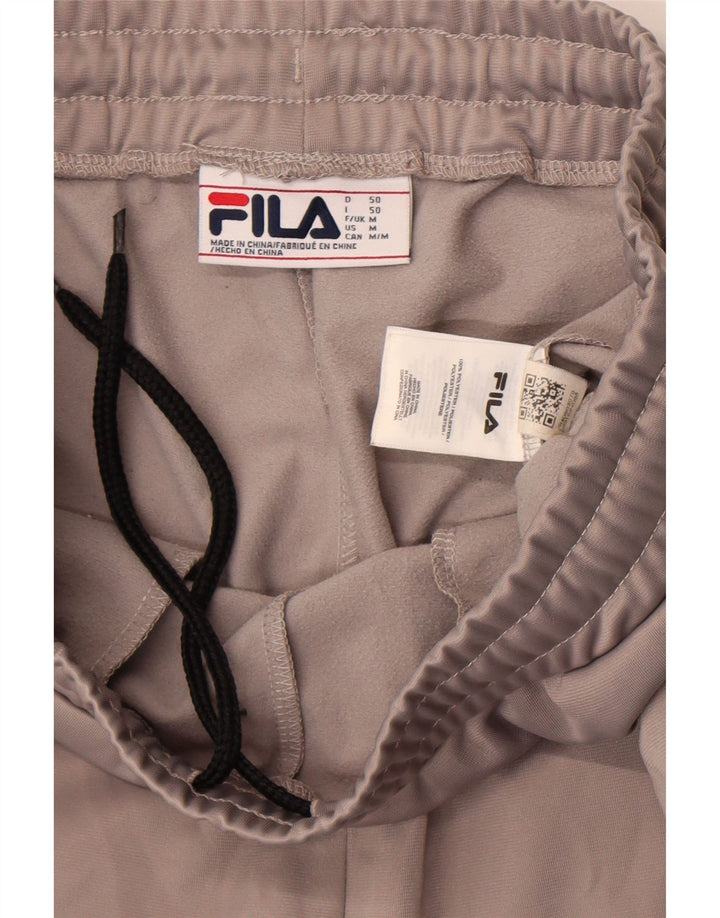 Fila Pantalones De Chándal Hombre Joggers Poliéster Gris Medio