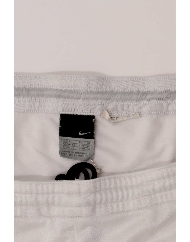 Nike Shorts deportivos con gráficos para hombre Blanco mediano