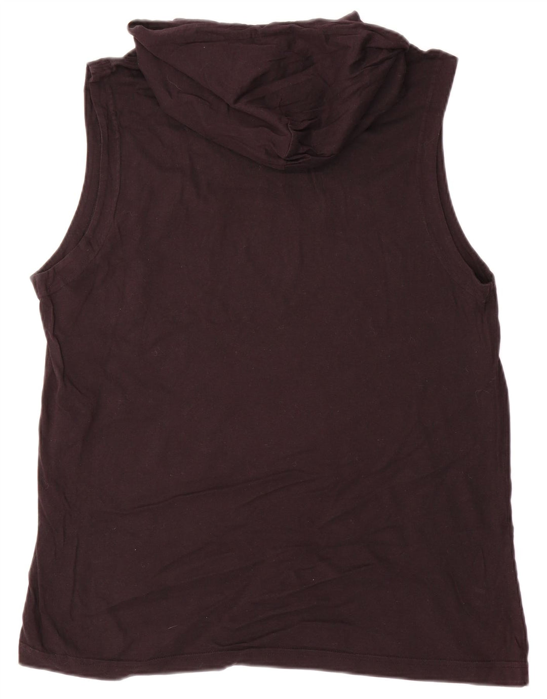 Champion Chaleco Con Capucha Para Hombre Top Grande De Algodón Negro
