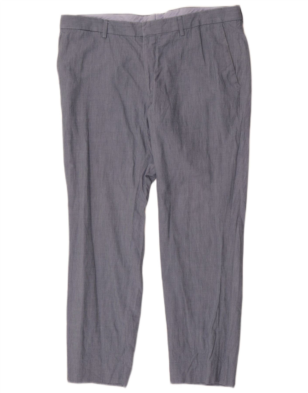 Pantalón de traje ajustado Lacoste para hombre W36 L28 Algodón azul