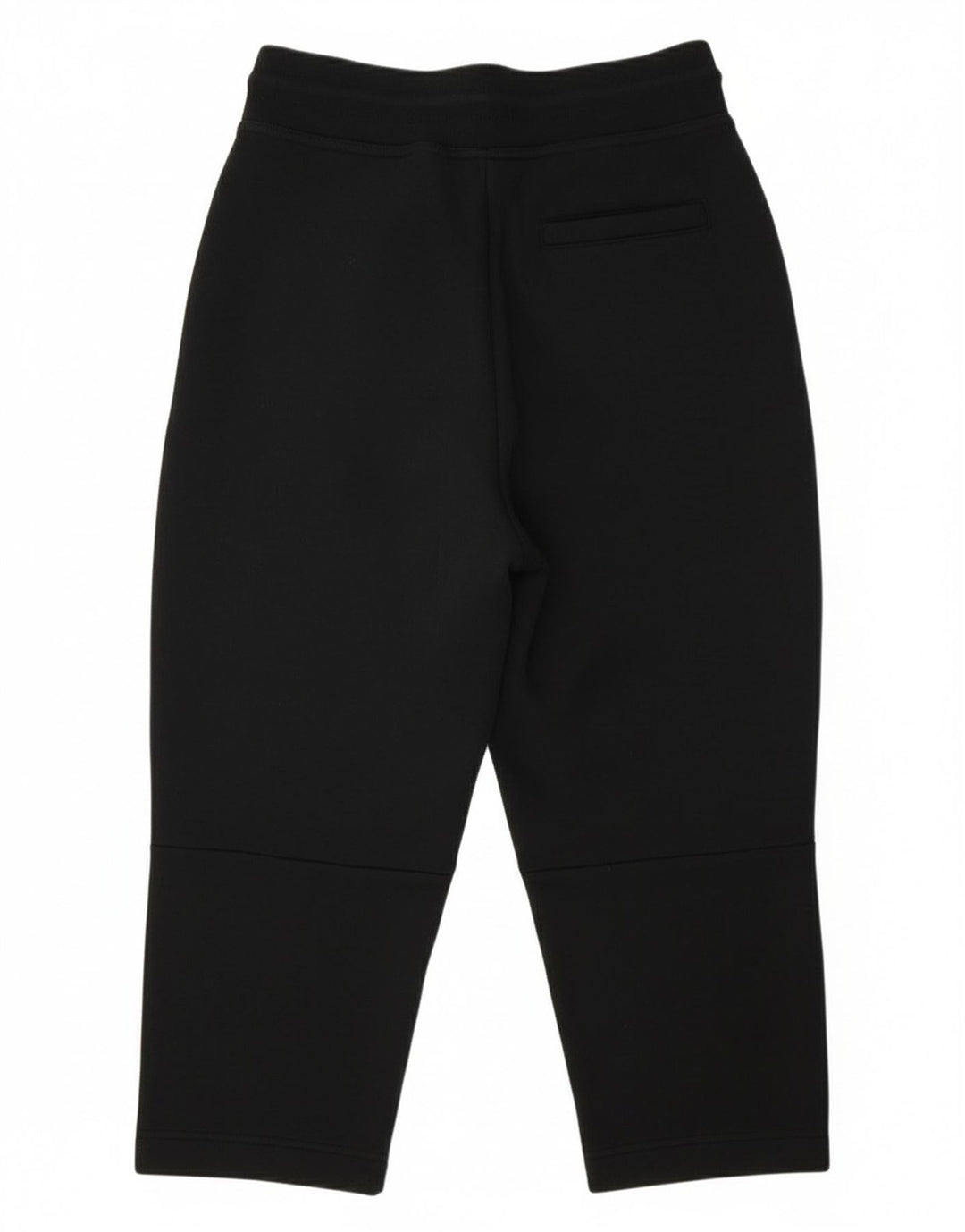 Nike - Pantalones de chándal capri para hombre, talla pequeña, algodón negro con bloques de color