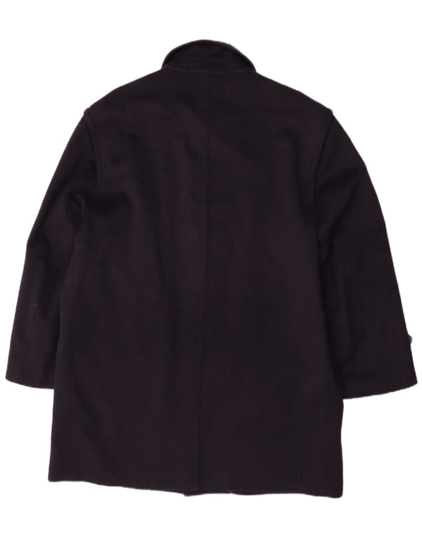 Schneiders Abrigo Pischl para hombre UK 42 XL Lana azul marino