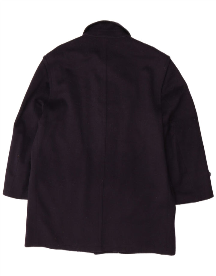 Schneiders Abrigo Pischl para hombre UK 42 XL Lana azul marino