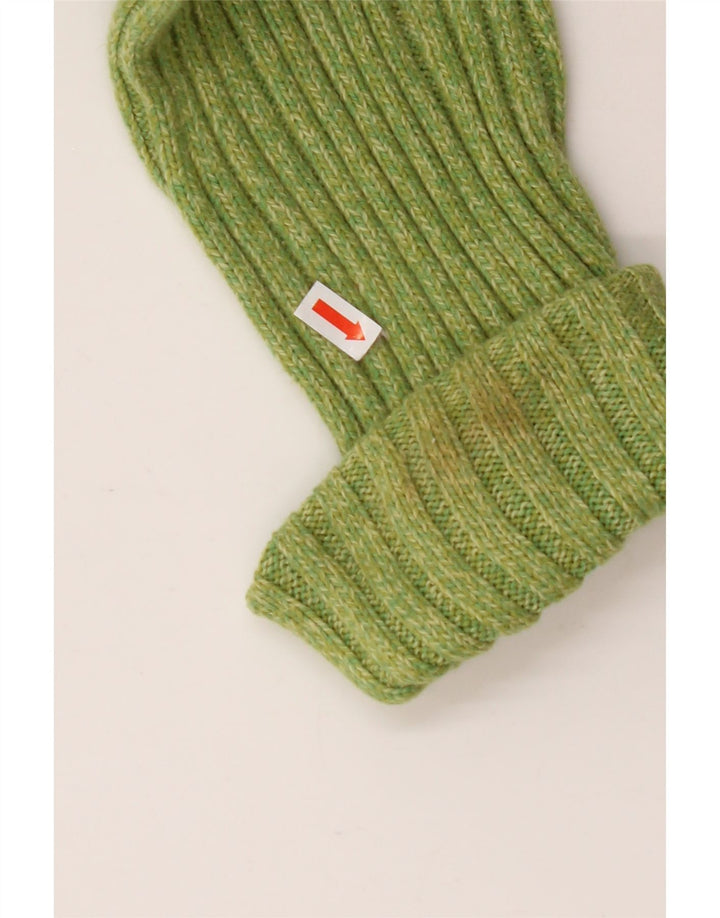 EDDIE BAUER Jersey con cuello vuelto para mujer UK 40 XL Algodón verde