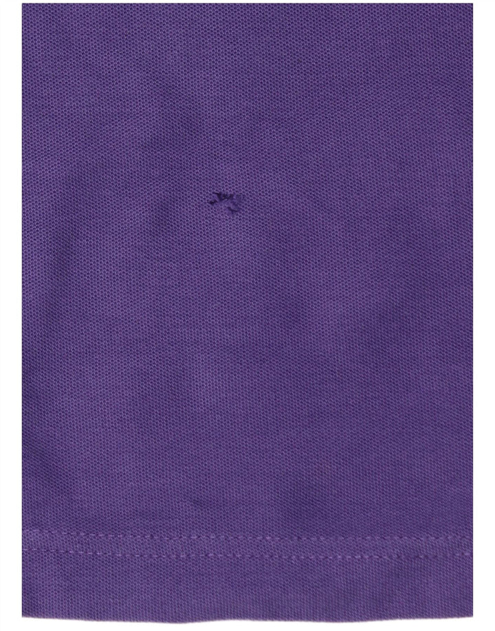 LOTTO Polo Hombre Pequeño Morado