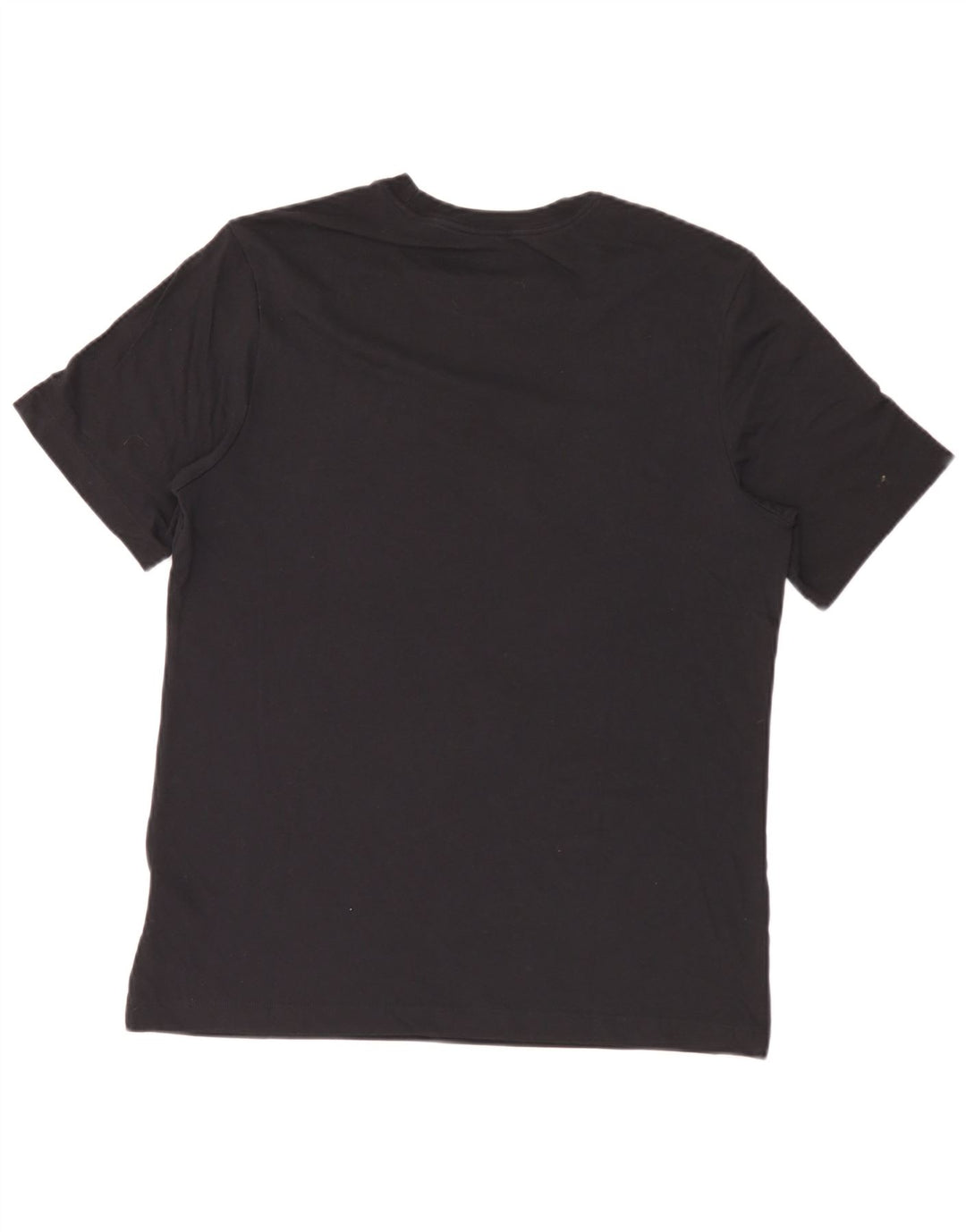 Nike Dri Fit Graphic Camiseta para hombre, talla mediana, algodón negro