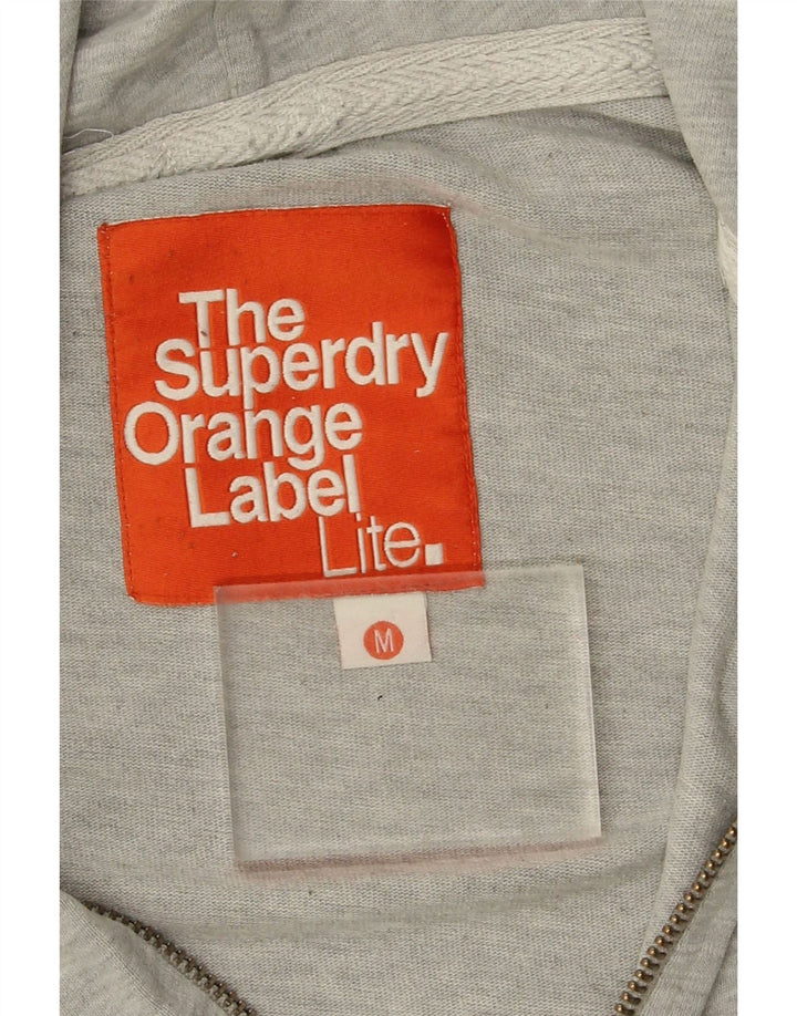 Superdry Hombre Sudadera Con Capucha Y Cremallera De Algodón Gris Medio
