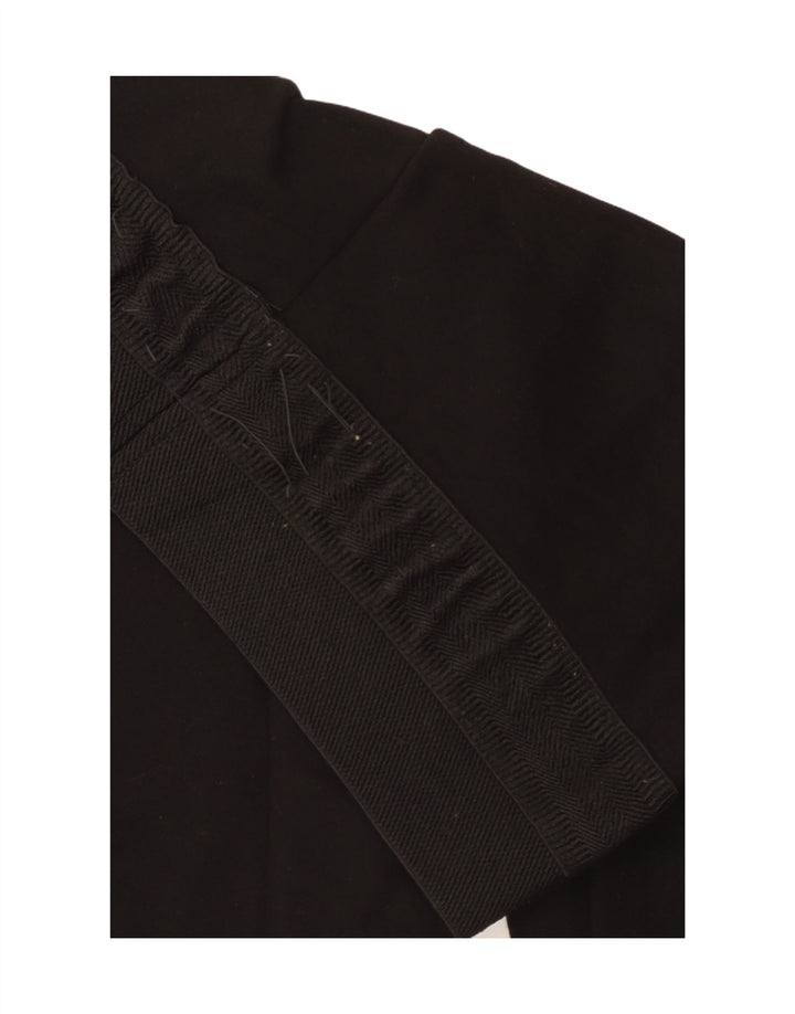 Zara Mujer Crop Leggings Reino Unido 44 Grande Negro
