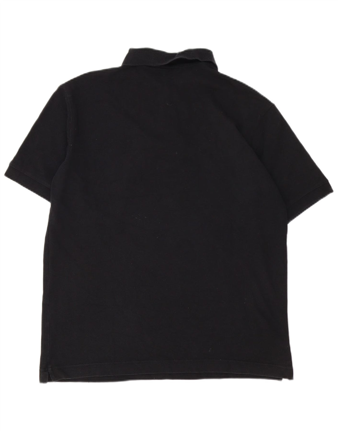 Kappa Polo Hombre Grande Algodón Negro