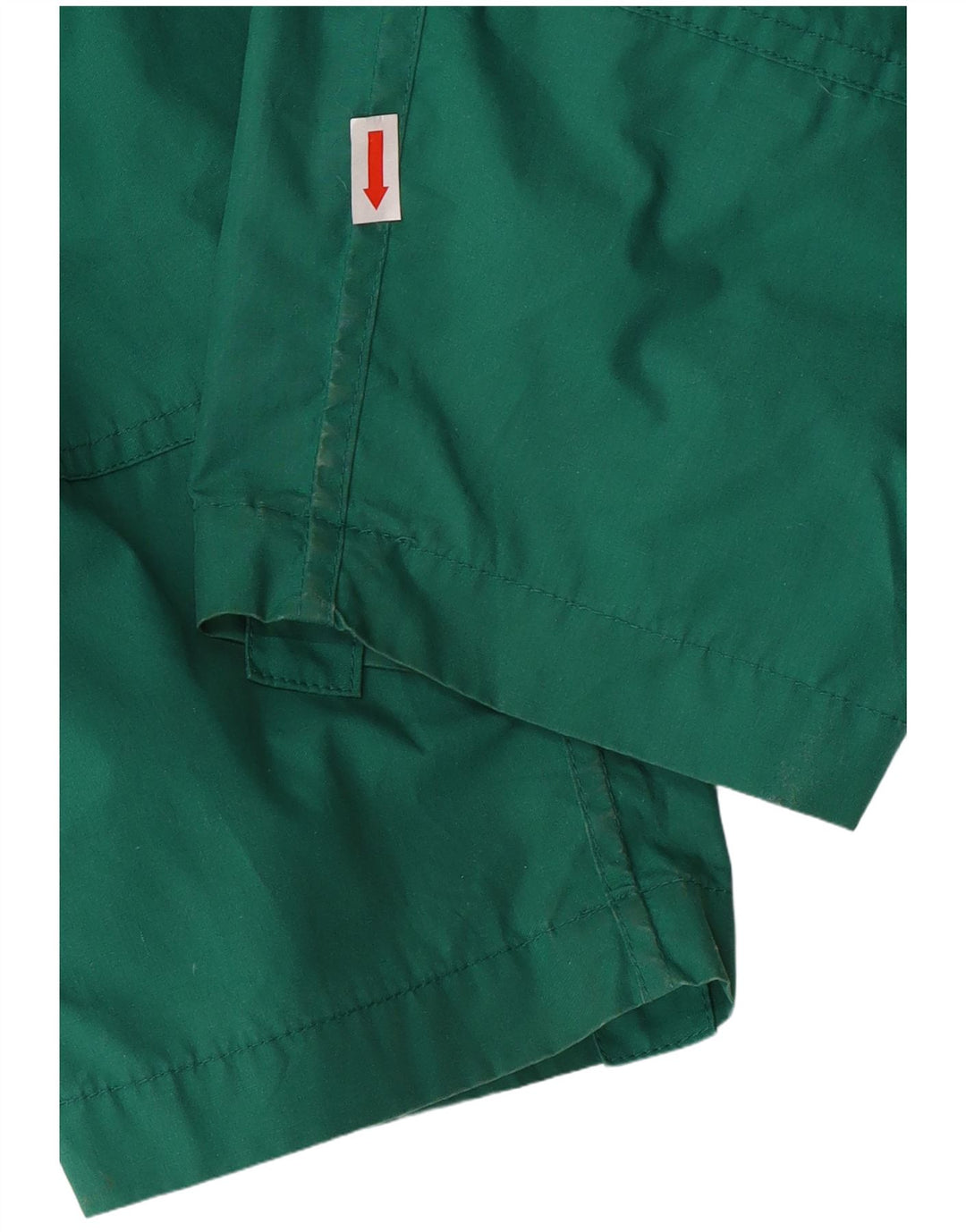 Chaqueta cortavientos vintage para hombre Reino Unido 42 XL Poliéster verde