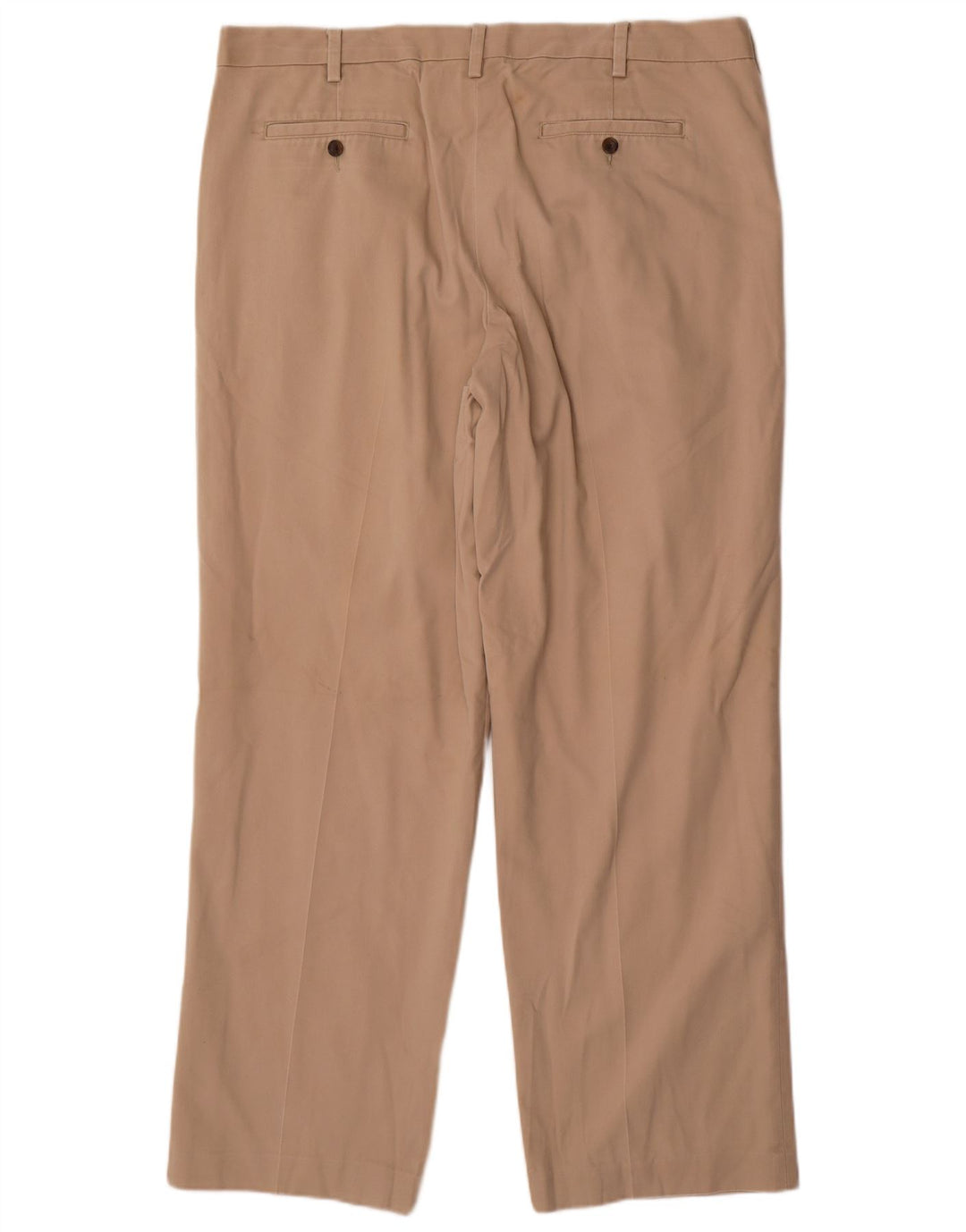 Eddie Bauer Pantalón chino recto para hombre W40 L32 Algodón beige