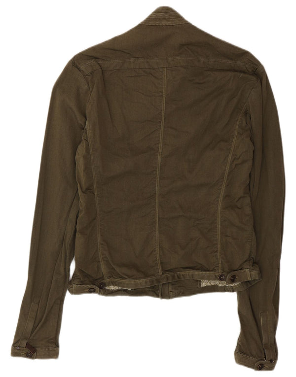 Datch Chaqueta utilitaria para hombre Reino Unido 38 Algodón caqui mediano