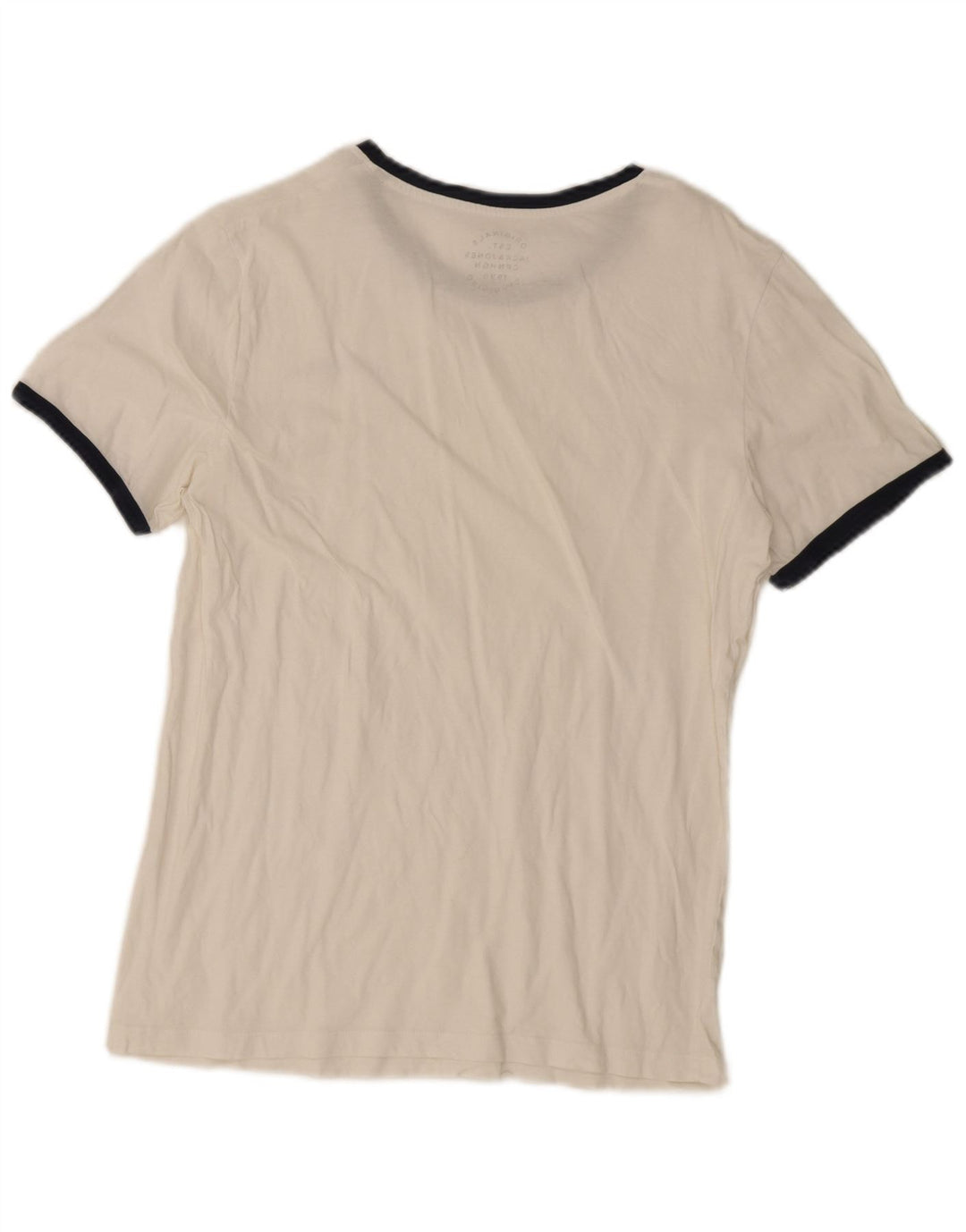 Jack & Jones Hombre Camiseta Top Small Blanco