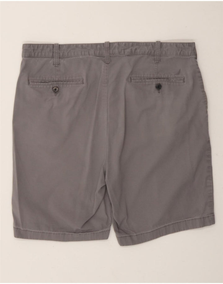 NAUTICA Mens Chino Shorts W36 Large Grey Cotton Vintage Nautica and Second-Hand Nautica from Messina Hembry 