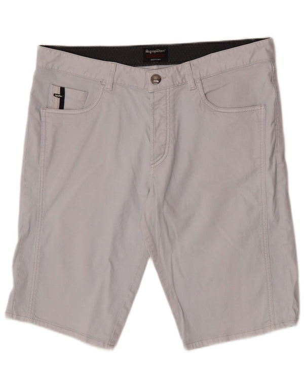 Refrigiwear Pantalones cortos casuales para hombre W36 Algodón azul grande