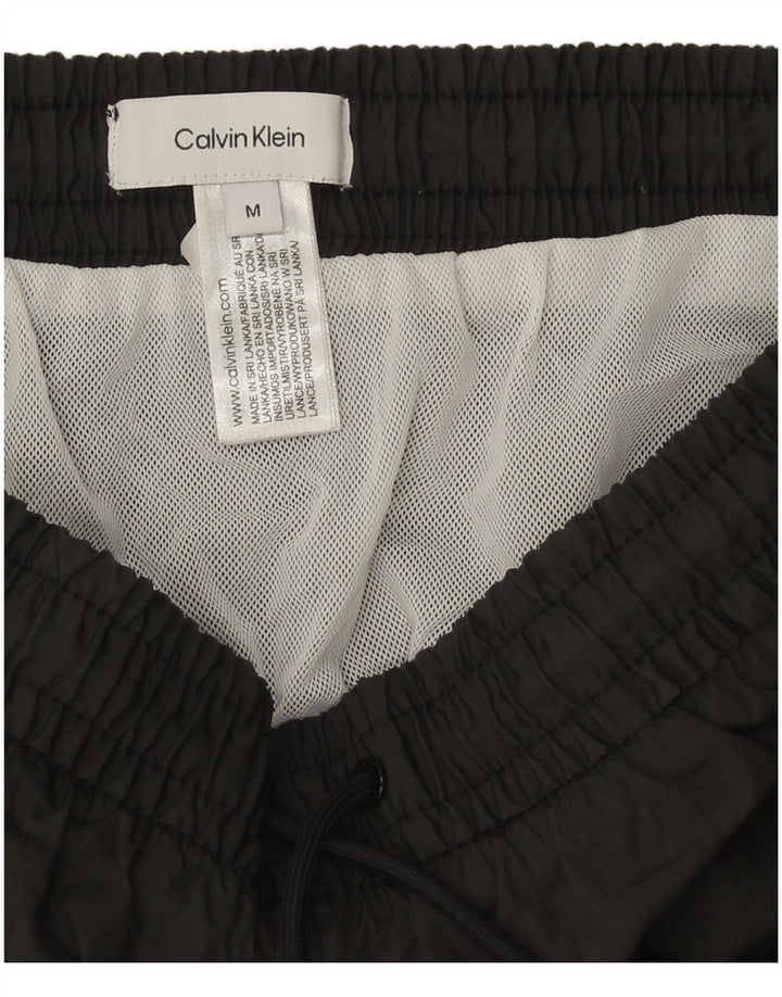 Bañador Calvin Klein Hombre Poliéster Negro Mediano