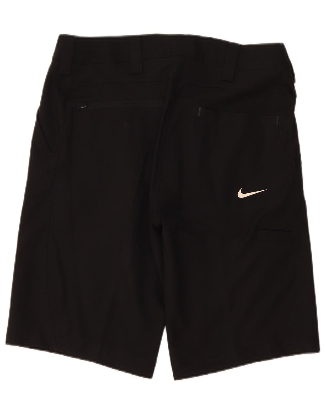 Pantalones cortos tipo cargo Nike para hombre W32 Poliéster negro mediano