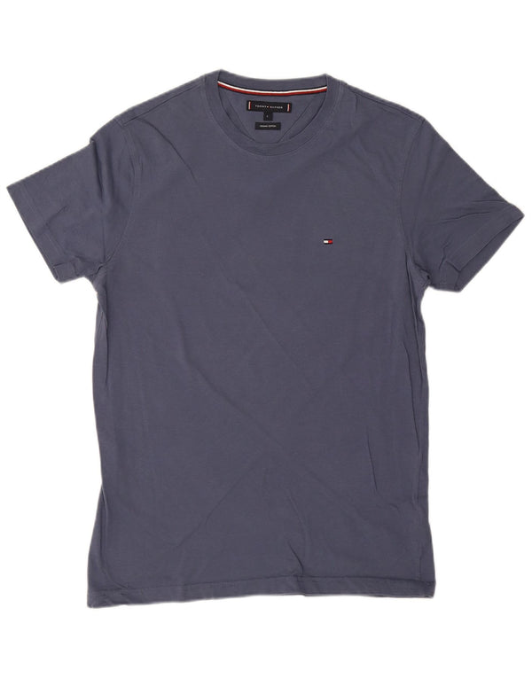 Tommy Hilfiger Camiseta para hombre Top Small Azul marino Algodón