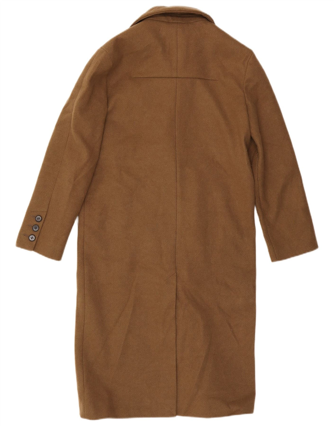 Topshop Abrigo de doble botonadura extragrande para mujer Petite UK 4 XS Marrón