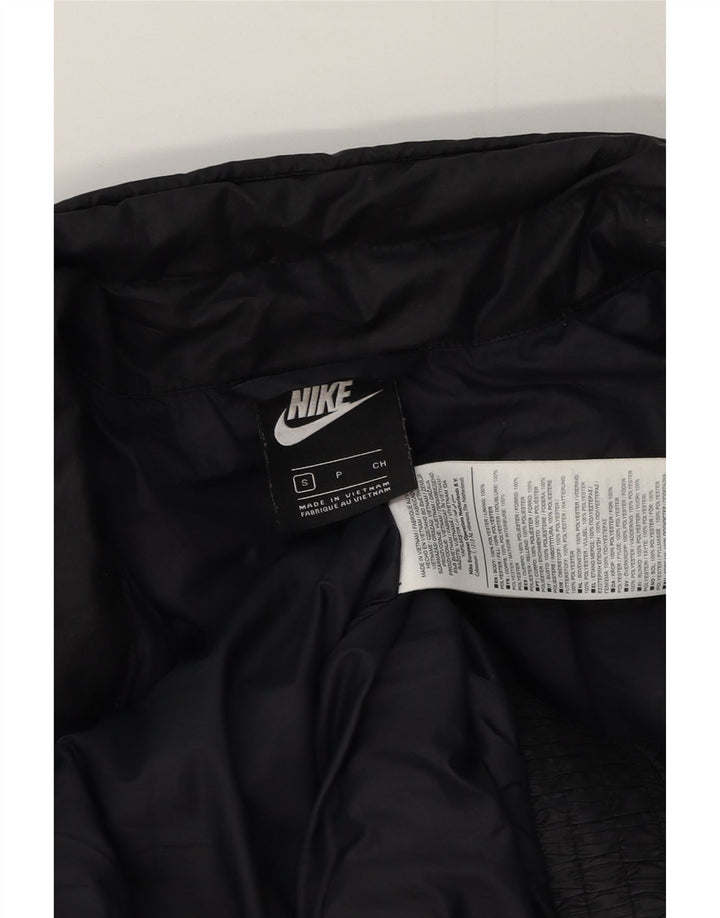 Nike Chaqueta acolchada para hombre UK 36 Small Negro Poliéster