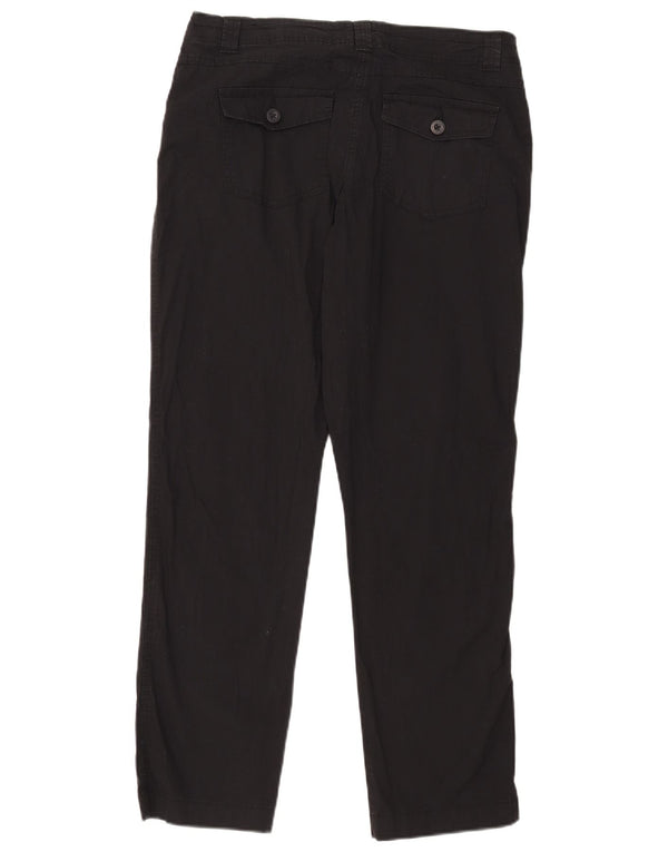 Pantalones chinos rectos para mujer de Mountain Warehouse UK 44 Large W32 L29 Negro