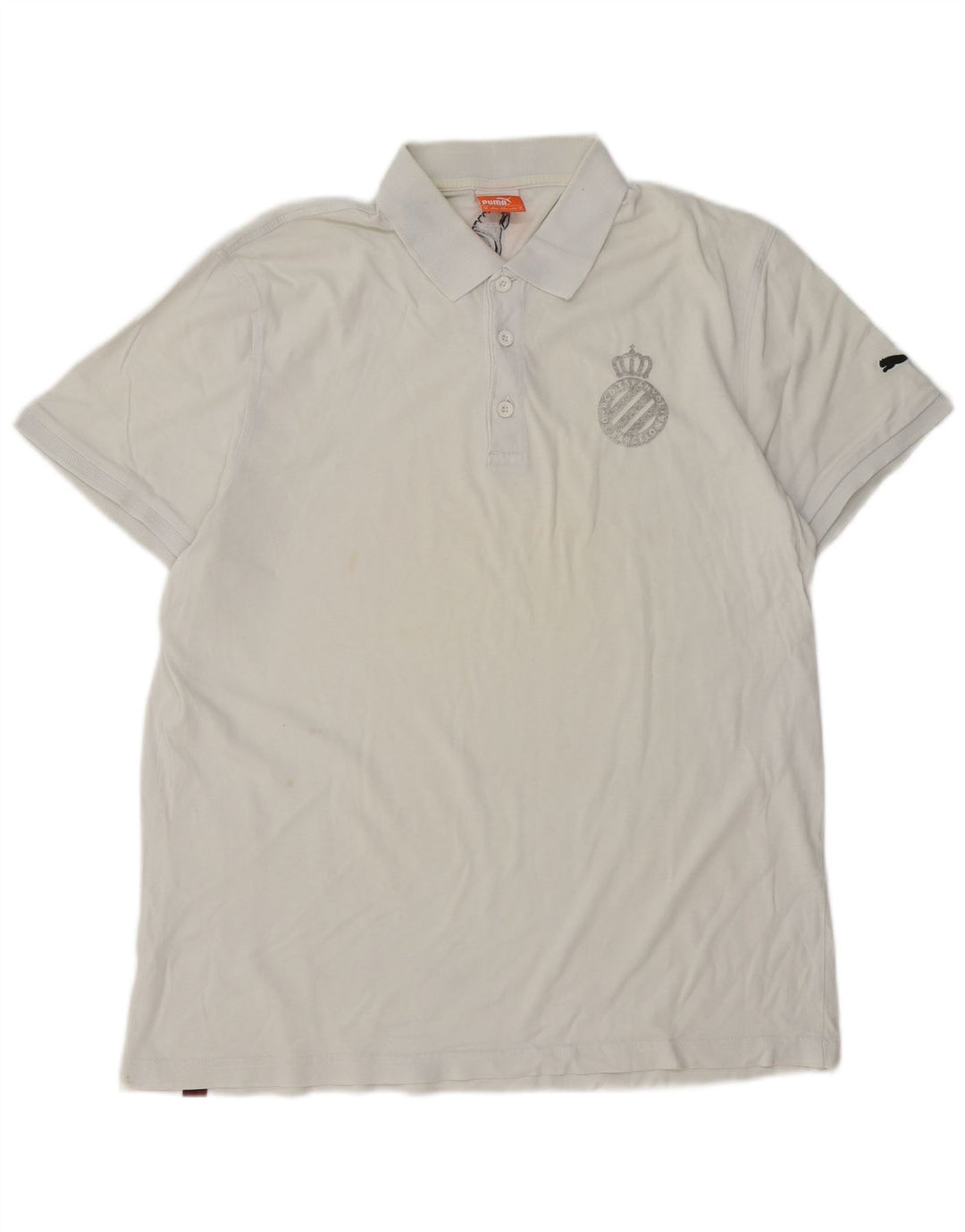 Polo Puma Hombre XL Algodón Blanco