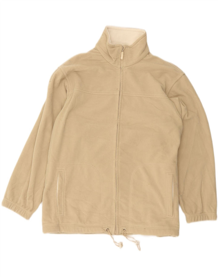 Marks & Spencer Chaqueta Polar St. Michael para Mujer UK 40 XL Beige