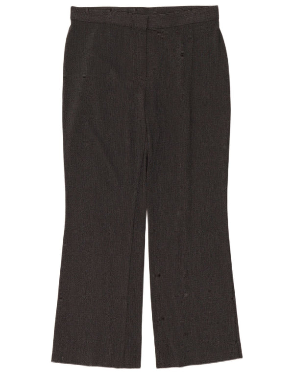 Marks & Spencer Pantalones casuales con corte de bota para mujer UK 40 Large W34 L30 Gris