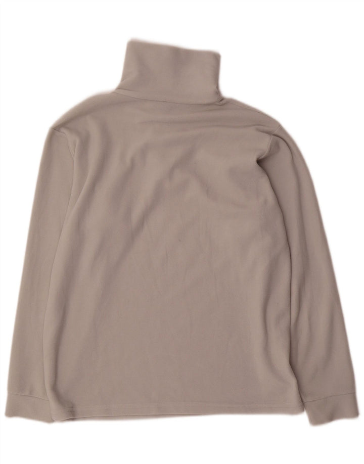 Colmar Hombre Jersey Polar Con Cremallera Y Cuello Poliéster Gris Medio