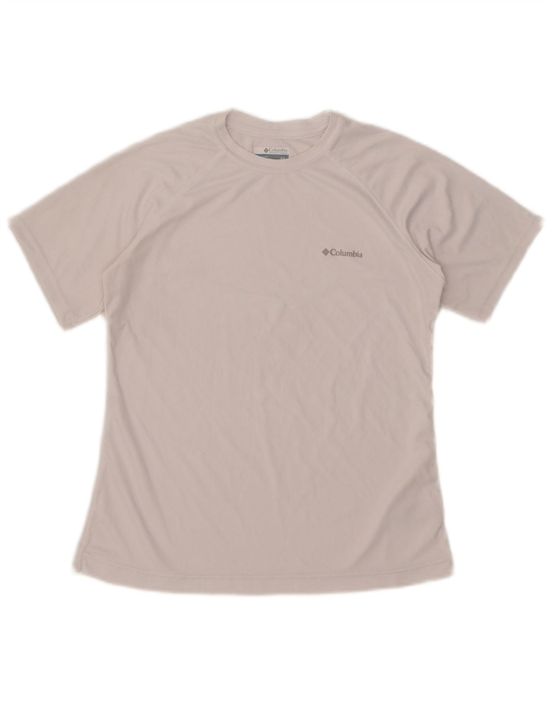 Camiseta Columbia Hombre Top Small Blanco Poliéster