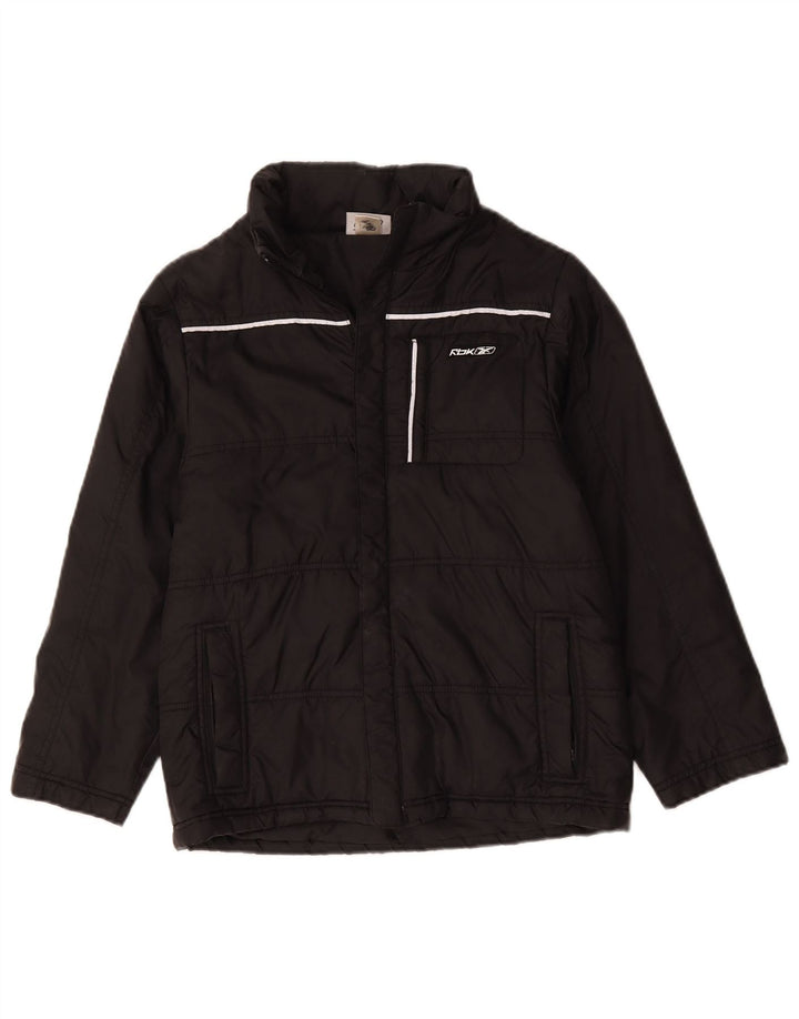 Reebok Chaqueta Acolchada Niño 13-14 Años Negro Poliéster
