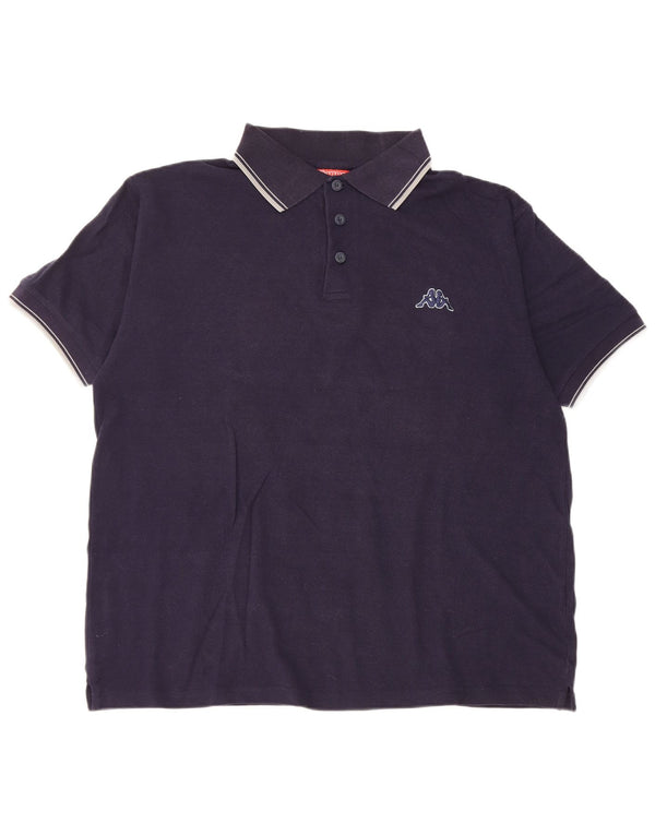 Kappa Polo Hombre XL Azul Marino Algodón